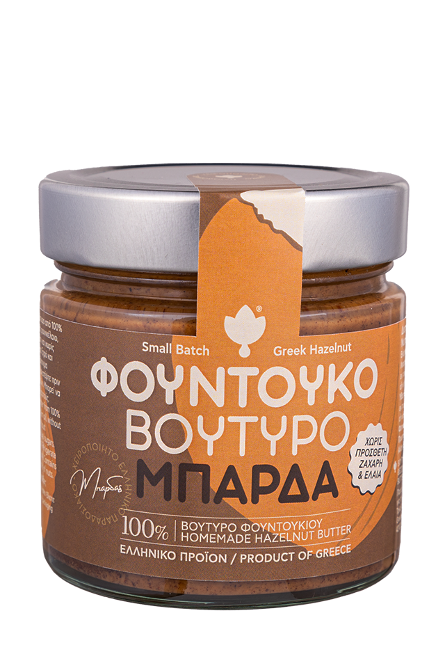 Φουντουκοβουτυρο 240gr Μπαρδας